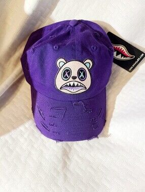 BAWS Distressed Dad Hat CRAZY DOG HAT